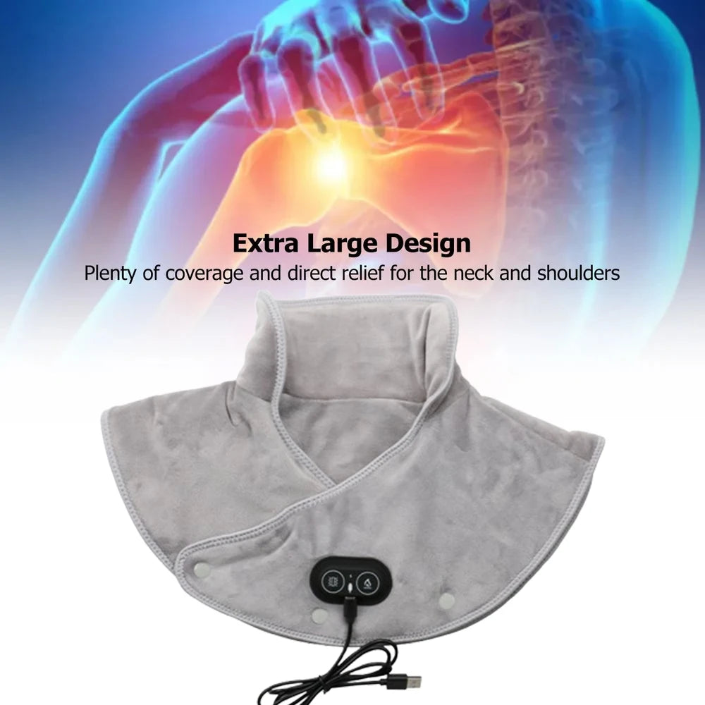DailyRelief™ Heated Vibration Therapy Shawl